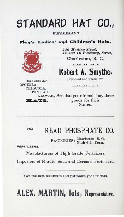 Read Phosphate Co. Advertisement, December 1906